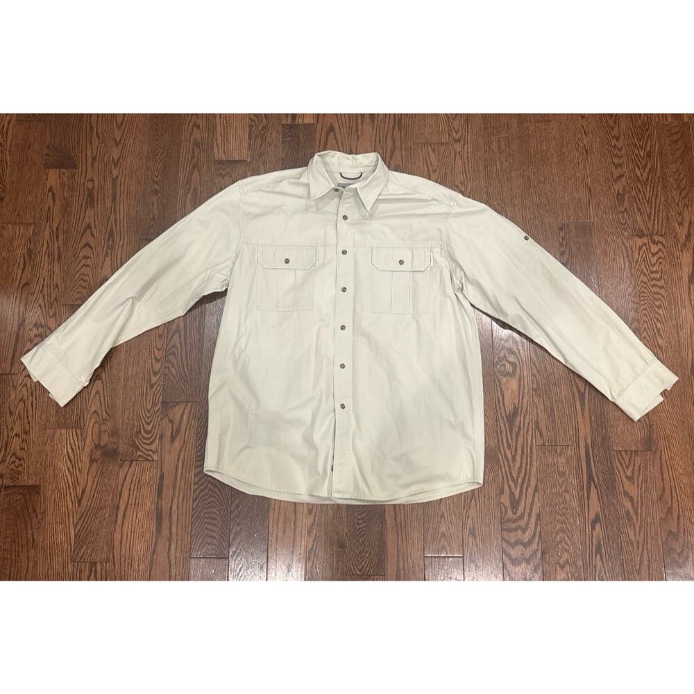 Eddie Bauer men’s Long Sleeve Button Front Shirt
